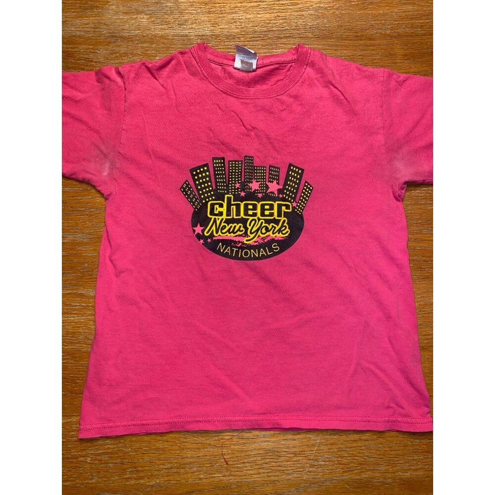 Cheer New York Nationals 2014 Pink T-Shirt Youth